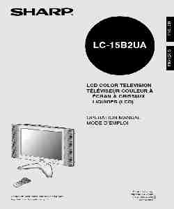 Sharp Flat Panel Television LC 15B2UA-page_pdf